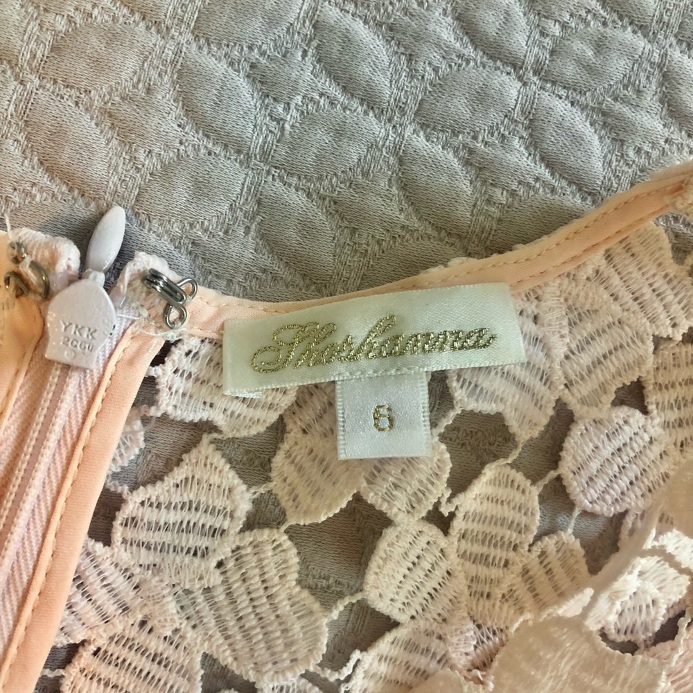 Shoshanna Peach Cocktail Dress - Picture 4 of 10